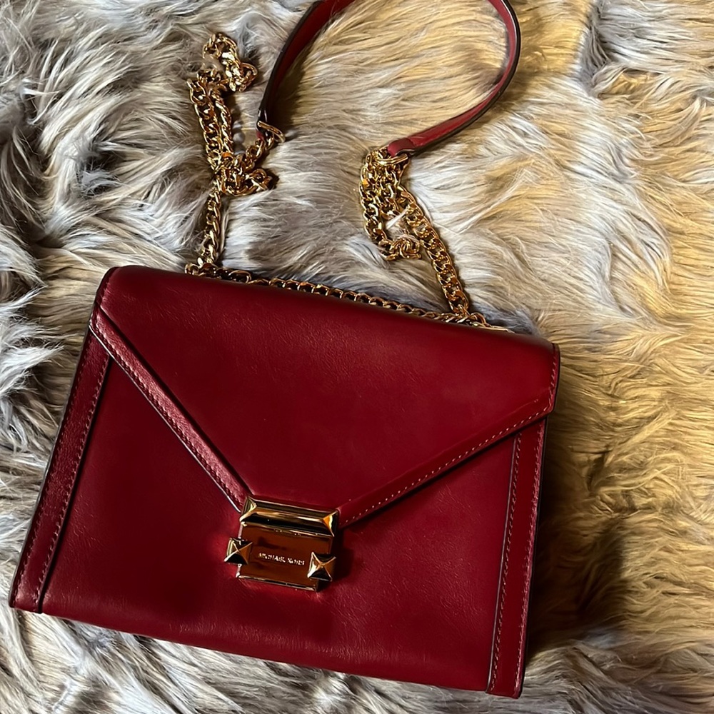 Red Mk crossbody bag